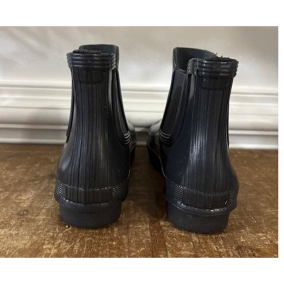 Hunter Chelsea Boot Gloss Rainboot Waterproof Womens Size 6 Booties - Picture 8 of 10